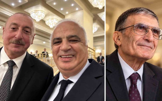 Nobel ödüllü Aziz Sancar'a Azerbaycan'dan 80. yaş arifesinde Şöhret Nişanı verildi