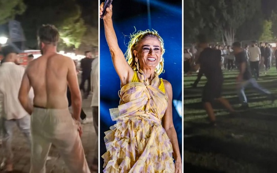 Yıldız Tilbe konserinde ortalık karıştı