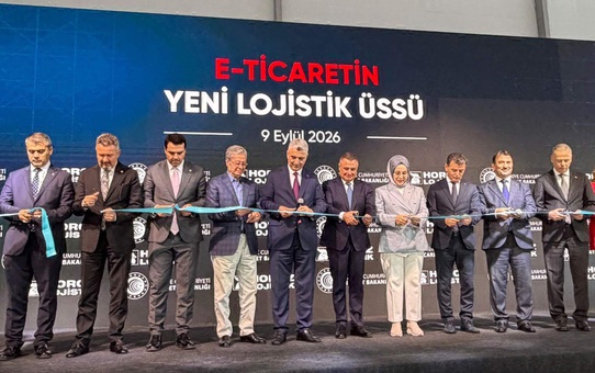 Bakan Bolat, Çerkezköy'de e-ticaret lojistik kampüsünün açılışını yaptı