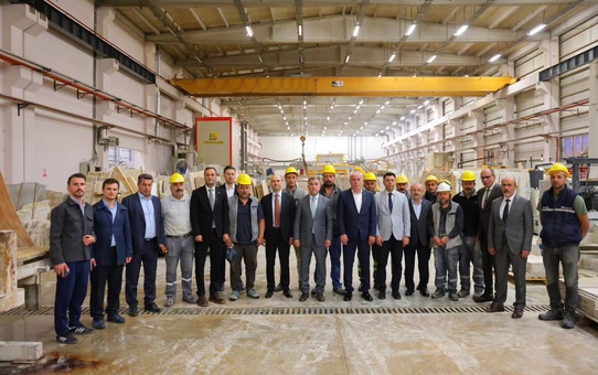 Bayburt’ta doğal taş sektörüne yönelik yatırımlar ele alındı