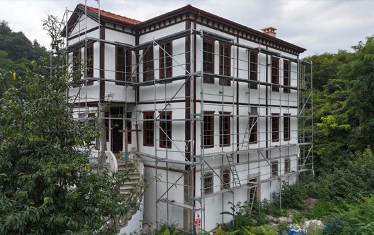 Ordu'daki tarihi konağın restorasyonunda sona yaklaşıldı
