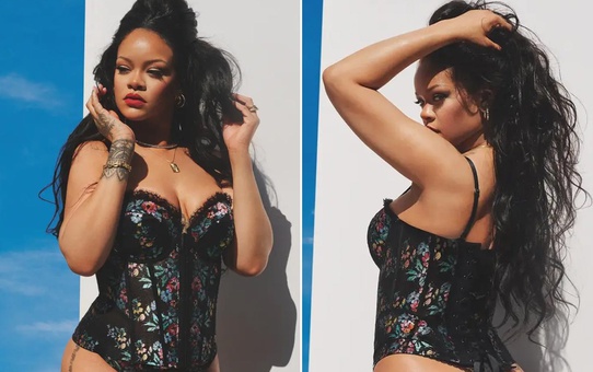 Rihanna yine çok iddialı! Verdiği pozlarla sınırları zorladı