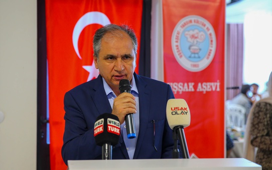 Uşak'ta aşevinde değerler eğitimi sınıfı ve kütüphane hizmete girdi