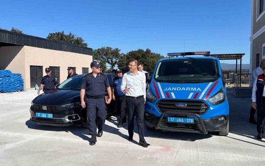 Çan Kaymakamı Şimşek, Etili Köyü Jandarma Karakolu inşaatını inceledi