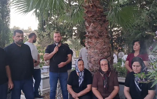 Hatay'da Gezi eylemcisi Ahmet Atakan ölümünün 13. yılında mezarı başında anıldı