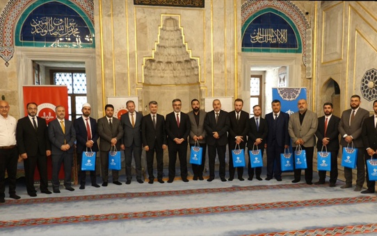 Amasya'da hutbe yarışması finalinde Kayserili din görevlisi Yusuf Say birinci oldu