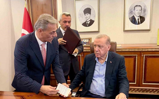 Başkan Alemdar, Cumhurbaşkanı ile görüşmesinin detaylarını açıkladı
