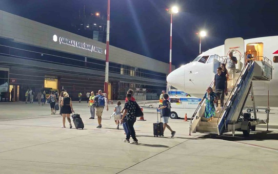 Çanakkale Havalimanı'nda ağustosta 10 bin 967 yolcu ağırlandı