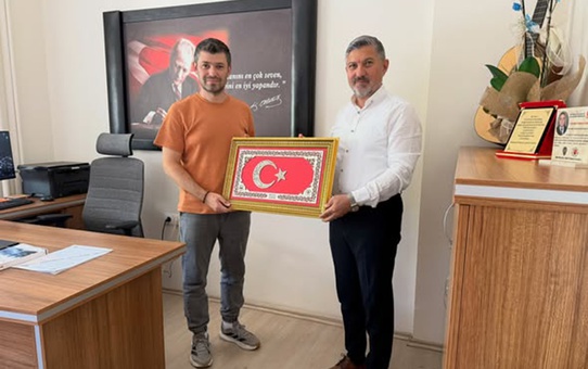 Eğitim Bir-Sen Muğla Şube Başkanı Uçak’tan yeni okul yöneticilerine ziyaret