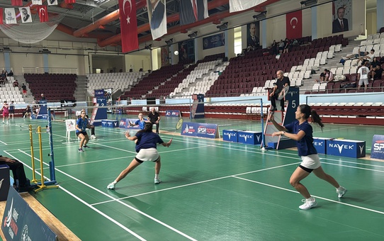 Hatay'daki Türkiye Badminton Şampiyonası'nda 473 sporcu mücadele etti, şampiyonlar belli oldu