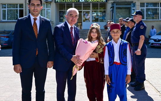 Kırklareli Valisi Turan Pehlivanköy'de incelemede bulundu