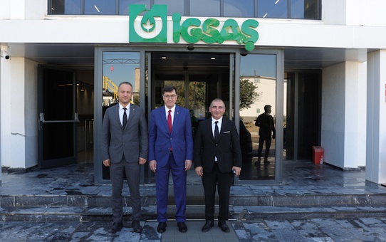 Kütahya Belediye Başkanı Kahveci, İGSAŞ Kütahya Üretim Tesisi'ni ziyaret etti