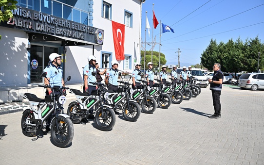 Manisa'da çöp atana 4 bin TL ceza, bisikletli zabıta sahada