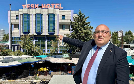 Pazarcılar Federasyonu Başkanı Karaca, Tokat ESOB'u ziyaret etti