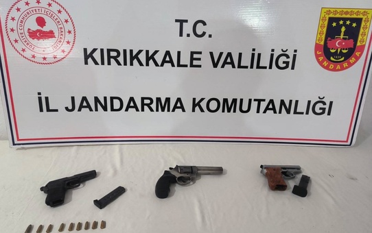 Kırıkkale'de mısır tarlasına kenevir eken 3 şüpheli gözaltına alındı