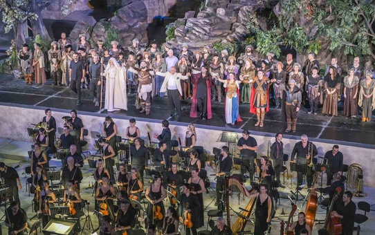 Aspendos Opera ve Bale Festivali, Verdi'nin 'Attila' operasıyla perdelerini açtı