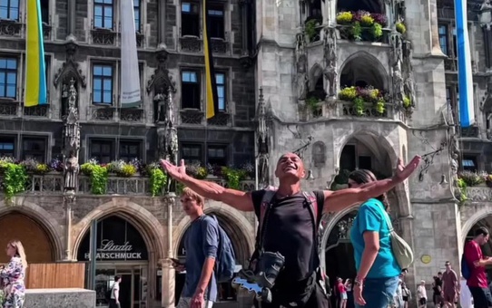 Frankfurt'tan patenle yola çıkan spor eğitmeni 10 ülke geçip Kocaeli'ye ulaştı