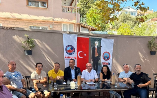 Eğitim-İş Balıkesir Şubesi, Bandırma'da yeni eğitim yılının yol haritasını belirledi