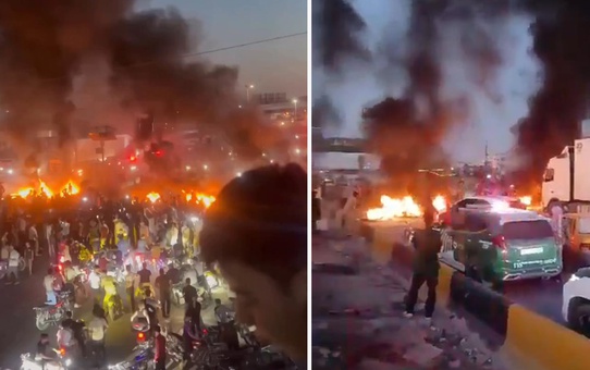 Suriye'de akaryakıt zamlarına karşı protestolar düzenleniyor