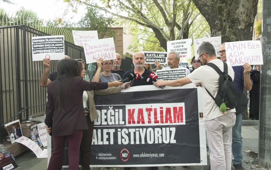 Adalet Peşinde Aileleri Platformu, Adalet Bakanlığı önünde: 'Sermayeleri mi, siyasi rantı mı koruyorsun, ölen bebeğin hakkını niye savunmuyorsun'