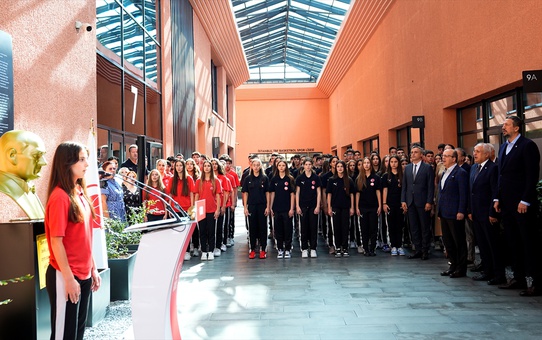 İstanbul TBF Basketbol Spor Lisesinde yeni eğitim öğretim yılı başladı