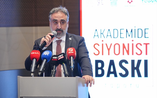 TÜGVA ev sahipliğinde 'Akademide Siyonist Baskı Raporu' tanıtıldı