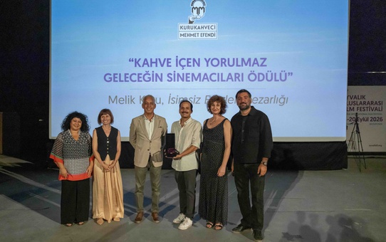 Ayvalık Film Festivali başladı: 'Geleceğin Sinemacıları Ödülü'ne Melik Kuru layık görüldü