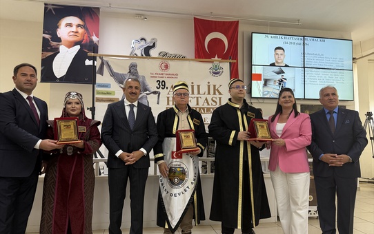 Edirne'de 39. Ahilik Haftası'nda şet kuşanma töreni gerçekleştirildi