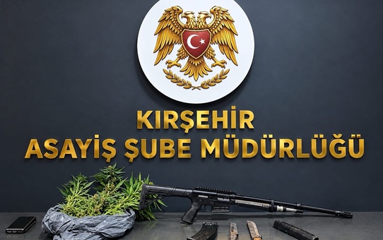 Kırşehir'de yapılan asayiş uygulamasında 9 kişi gözaltına alındı