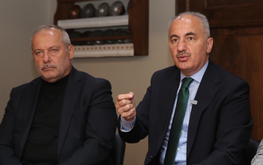 Rize Belediye Başkanı Metin, basın mensuplarıyla bir araya geldi