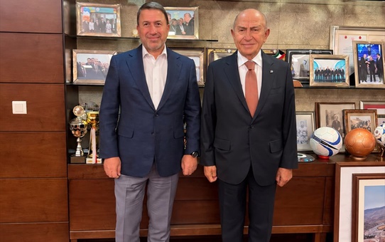 Siirt TSO Başkanı Kuzu, Özdemir ile yatırım ve iş birliğini görüştü