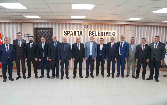 Isparta'da Ahilik Haftası ziyaretinde esnaf kültürü vurgusu yapıldı
