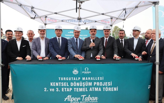 Bursa'da 600 bin riskli yapıya karşı İnegöl'de kentsel dönüşüm temeli atıldı