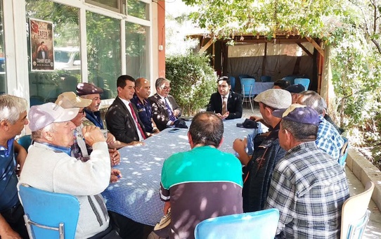 Dumlupınar Kaymakamı Karahan, Eydemir ve Allıören köylerini ziyaret etti
