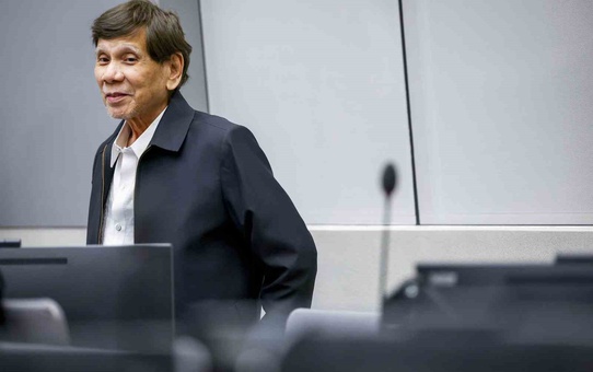 Duterte, UCM'de 18 ay sonra ilk kez bizzat hakim karşısında