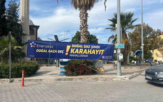 Karahayıt'ta doğal gaz projesinin ilk kazması vuruldu, 500 haneye gaz gelecek