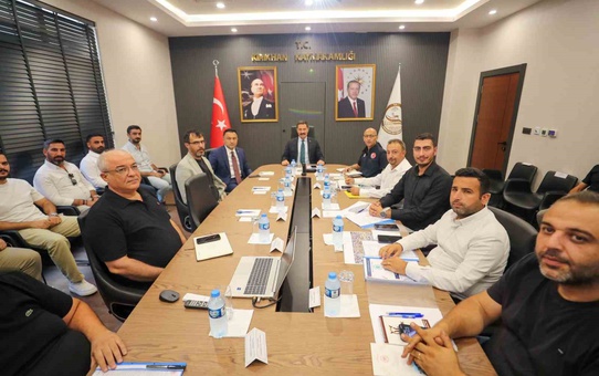 Kırıkhan'da rezerv alan çalışmaları Vali Masatlı başkanlığında ele alındı