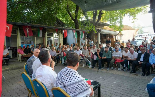 Adıyaman'da Gazze için bilim kafe etkinliği yoğun katılımla yapıldı