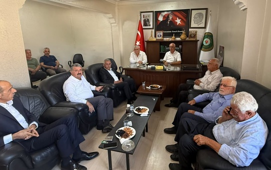 Adıyaman'da ziraat odaları Kahta'da toplandı, çiftçi sorunları raporlanacak