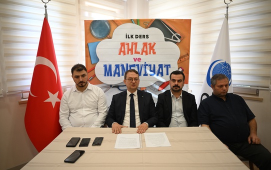 AGD Edirne Şube Başkanı İriş, gençler için önce ahlak ve maneviyat dedi