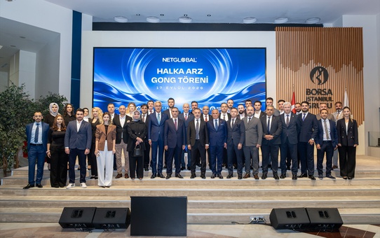 Net Global, 2,2 milyar liralık halka arzla Borsa İstanbul'da işlem görmeye başladı