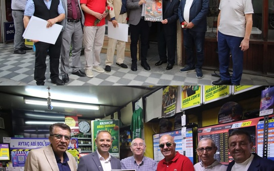 Kırklareli Belediye Başkanı Bulut, Ahilik Haftası'nda esnafa karanfil dağıttı