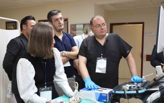 Kütahya'da 5 ülkeden hekimlere mikrodalga ablasyon eğitimi verildi