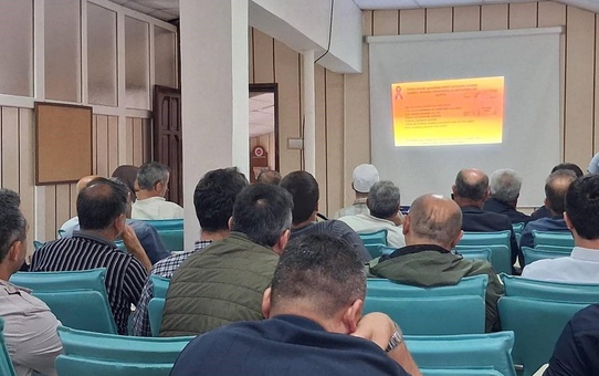 Sinop Erfelek'te imamlara prostat kanseri, lenfoma ve kuduz eğitimi verildi