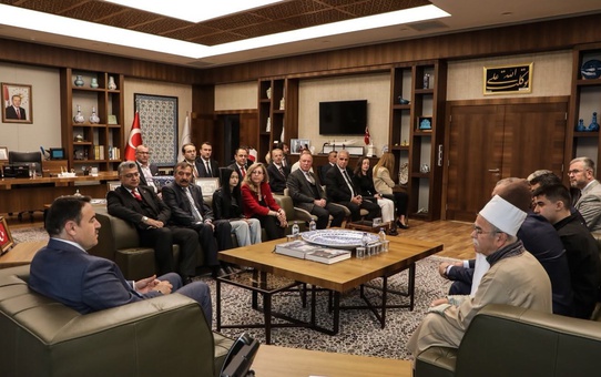 Kütahya Valisi Işın, Ahilik Haftası komitesini kabul etti