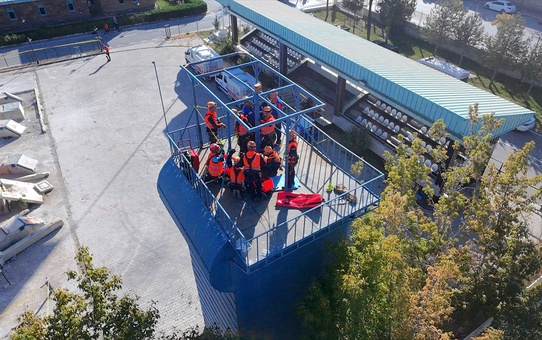 Van AFAD, 76 kişilik ekiple uluslararası akreditasyon sınavında ter döküyor