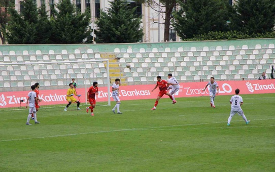 Amasyaspor FK, Ziraat Türkiye Kupası'nda Çankırıgücü'nü 10-0 yendi