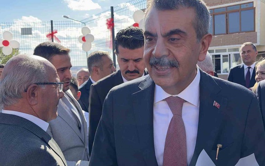 Milli Eğitim Bakanı Tekin, Vize'de anaokulu açılışında muhalefeti eleştirdi