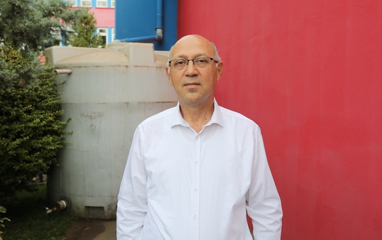 Karabük Üniversitesi üç fakültede biriktirdiği yağmur suyuyla bahçe suluyor