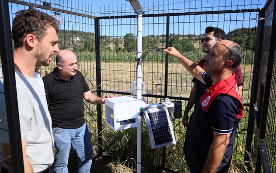 Kocaeli'de yapay zeka destekli tarım projesi Kandıra'da başladı